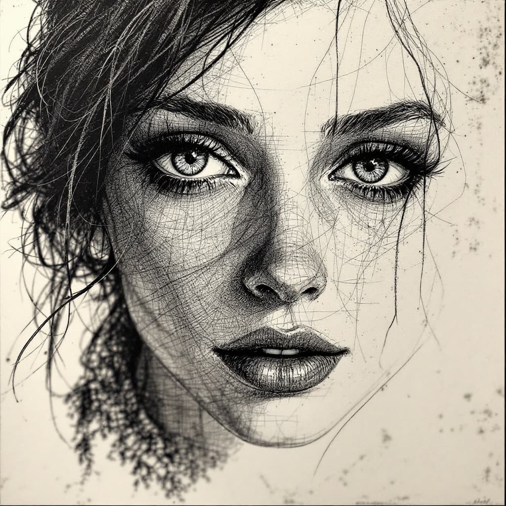 Etching Style
